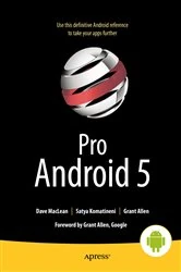 Book cover of Pro Android 5 (5th ed.) by Dave MacLean