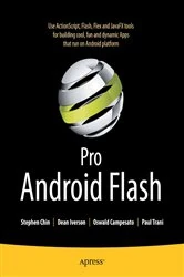 Book cover of Pro Android Flash by Stephen Chin