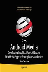 Book cover of Pro Android Media by Shawn Van Every