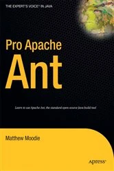 Book cover of Pro Apache Ant by Matthew Moodie