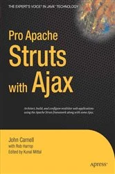 Book cover of Pro Apache Struts with Ajax by Kunal Mittal