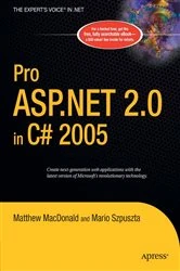 Book cover of Pro ASP.NET 2.0 in C# 2005 by Mario Szpuszta