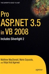 Book cover of Pro ASP.NET 3.5 in VB 2008 by Mario Szpuszta