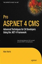 Book cover of Pro ASP.NET 4 CMS by Alan Harris