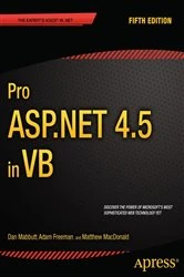 Book cover of Pro ASP.NET 4.5 in VB (5th ed.) by Dan Mabbutt