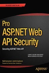 Book cover of Pro ASP.NET Web API Security by Badrinarayanan Lakshmiraghavan