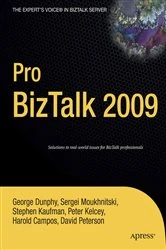 Book cover of Pro BizTalk 2009 by George Dunphy