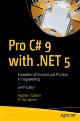 Book cover of Pro C# 9 with .NET 5 (10th ed.) by Andrew Troelsen