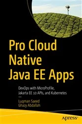 Book cover of Pro Cloud Native Java EE Apps by Luqman Saeed