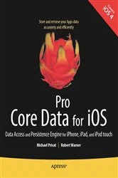 Book cover of Pro Core Data for iOS by Michael Privat
