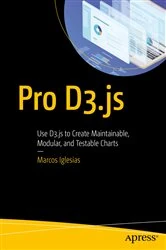 Book cover of Pro D3.js by Marcos Iglesias