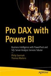 Book cover of Pro DAX with Power BI by Philip Seamark