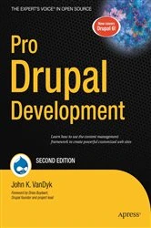 Book cover of Pro Drupal Development (2nd ed.) by John VanDyk