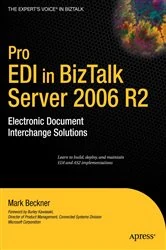 Book cover of Pro EDI in BizTalk Server 2006 R2 by Mark Beckner