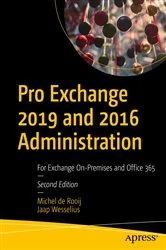 Book cover of Pro Exchange 2019 and 2016 Administration (2nd ed.) by Michel de Rooij