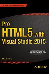 Book cover of Pro HTML5 with Visual Studio 2015 by Mark Collins