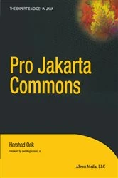 Book cover of Pro Jakarta Commons by Harshad Oak
