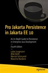 Book cover of Pro Jakarta Persistence in Jakarta EE 10 (4th ed.) by Lukas Jungmann
