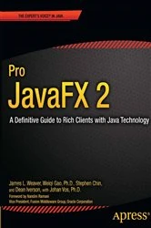 Book cover of Pro JavaFX 2 by James Weaver