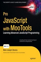 Book cover of Pro JavaScript with MooTools by Mark Obcena