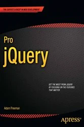 Book cover of Pro jQuery by Adam Freeman