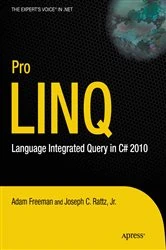 Book cover of Pro LINQ by Joseph Rattz