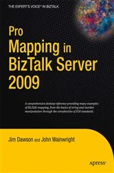 Book cover of Pro Mapping in BizTalk Server 2009 by Jim Dawson