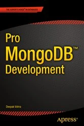 Book cover of Pro MongoDB Development by Deepak Vohra