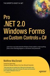 Book cover of Pro .NET 2.0 Windows Forms and Custom Controls in C# by Matthew MacDonald