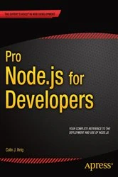 Book cover of Pro Node.js for Developers by Colin J. Ihrig