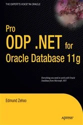 Book cover of Pro ODP.NET for Oracle Database 11g by Edmund Zehoo