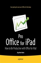 Book cover of Pro Office for iPad by Guy Hart-Davis