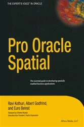 Book cover of Pro Oracle Spatial by Ravikanth Kothuri