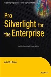 Book cover of Pro Silverlight for the Enterprise by Ashish Ghoda