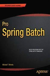 Book cover of Pro Spring Batch by Michael Minella