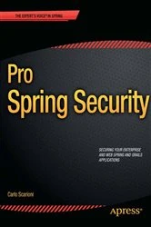 Book cover of Pro Spring Security by Carlo Scarioni