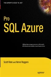 Book cover of Pro SQL Azure by Scott Klein