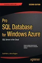 Book cover of Pro SQL Database for Windows Azure (2nd ed.) by Scott Klein