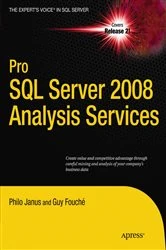 Book cover of Pro SQL Server 2008 Analysis Services by Philo Janus