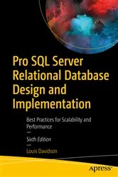 Book cover of Pro SQL Server Relational Database Design and Implementation (6th ed.) by Louis Davidson