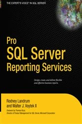 Book cover of Pro SQL Server Reporting Services by Rodney Landrum