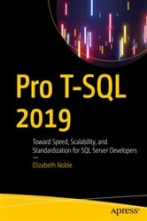 Book cover of Pro T-SQL 2019 by Elizabeth Noble