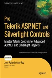 Book cover of Pro Telerik ASP.NET and Silverlight Controls by Jose Rolando Guay Paz
