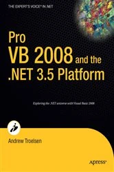 Book cover of Pro VB 2008 and the .NET 3.5 Platform (3rd ed.) by Andrew Troelsen