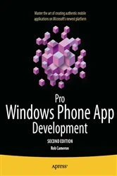 Book cover of Pro Windows Phone App Development (2nd ed.) by Rob Cameron
