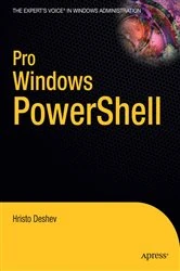 Book cover of Pro Windows PowerShell by Hristo Deshev