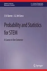 Book cover of Probability and Statistics for STEM by E.N. Barron