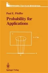 Book cover of Probability for Applications by Unknown