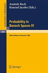 Book cover of Probability in Banach Spaces IV by A. Beck
