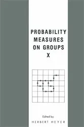 Book cover of Probability Measures on Groups X by Unknown